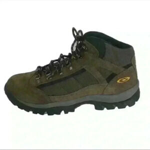 Hi-Tec Men's Size 7 M Brown Suede Nova Lite II Mid Hiking Work Outdoor Boots